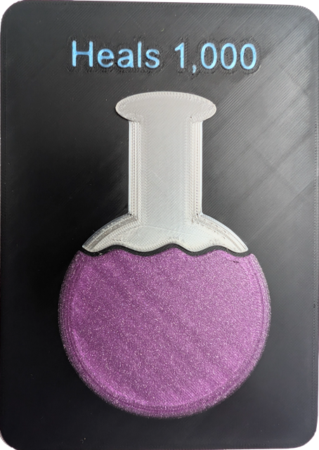 healing potion 1000 card